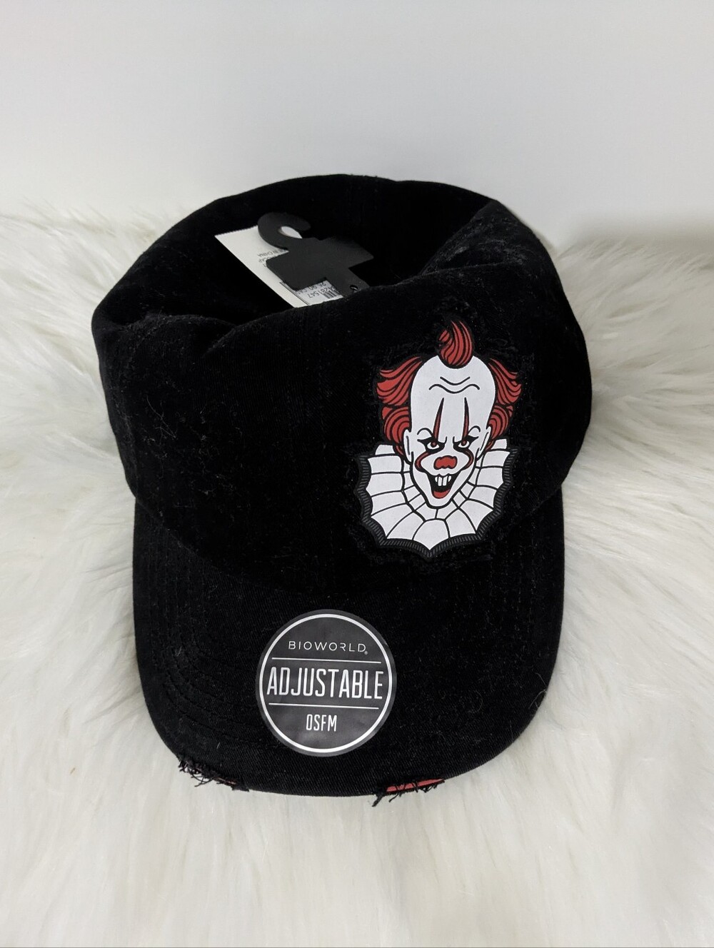 Stephen King It Pennywise You'll Float Too Destructed Dad Cap New With Tags!